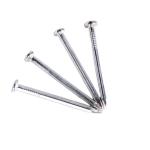Galvanised Steel Concrete Nails Diamond Point Flat Head Concrete Nails