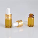 3ml Essential Oil Bottles Brown Glass Eye Dropper Bottles