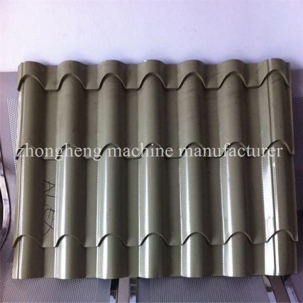 Color Steel Plate Rolling Machine , Aluminium Glazing Roof Tile Roll Forming