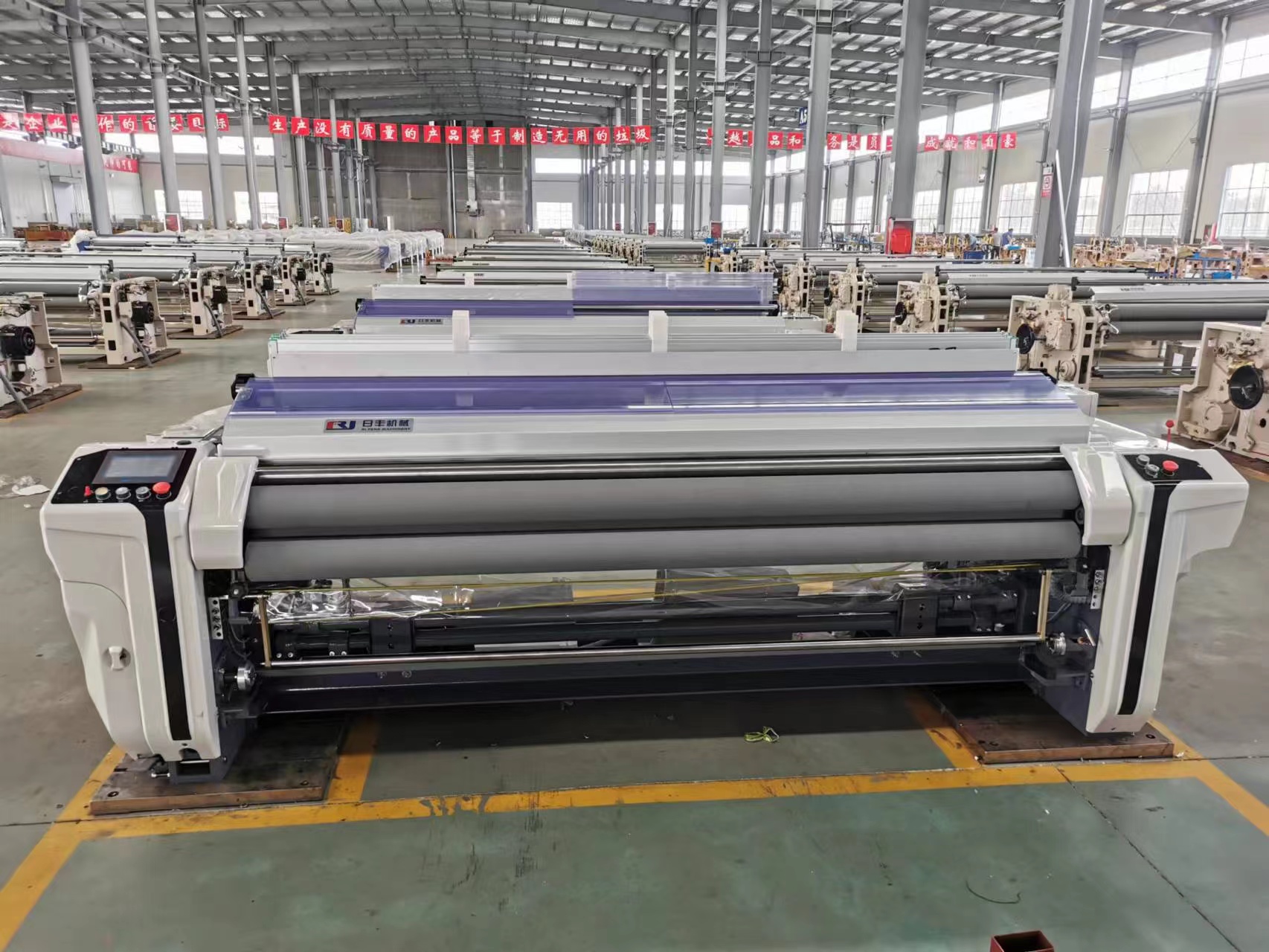 Crank Textile Carding Machine 280cm Cam Dobby Shedding Water Jet Looms