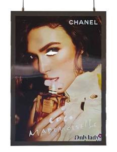 China Illuminated Double Sided Aluminum 30mm Magnetic LED Light Box wholesale