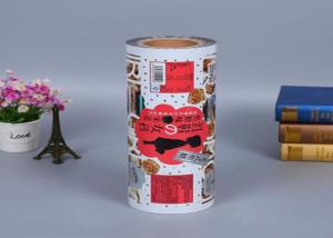 China 125 Micron Food Grade Plastic Packaging Film Roll Laminated PET/VMPET/PE Snack Nut Pack wholesale