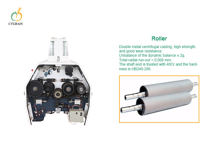 low noise Diameter 250mm Wheat Flour Milling Machine