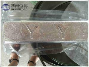 China Sacrificial Anode Protection Yttrium Alloy Ingot wholesale
