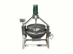 Stainless Steel Food Grade Tilting Syrup Cooker Gas Heating Jacketed Steam Candy