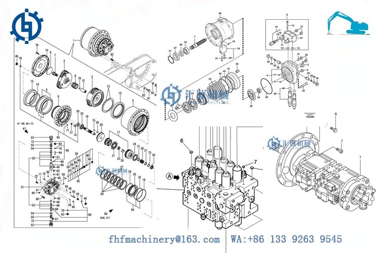 CATEEEEEE Excavator Hydraulic Seals Element CATEEEEEE306E Final Drive Gearbox Oil Seal