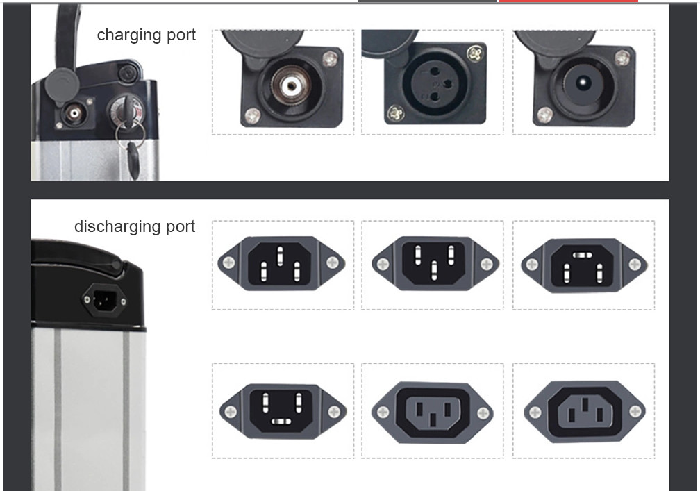 OEM Rechargeable Batteries 24v 36v 48v E-bike Li-ion Battery 10ah 12.5ah 20ah 25ah 30ah For Ebike Electric