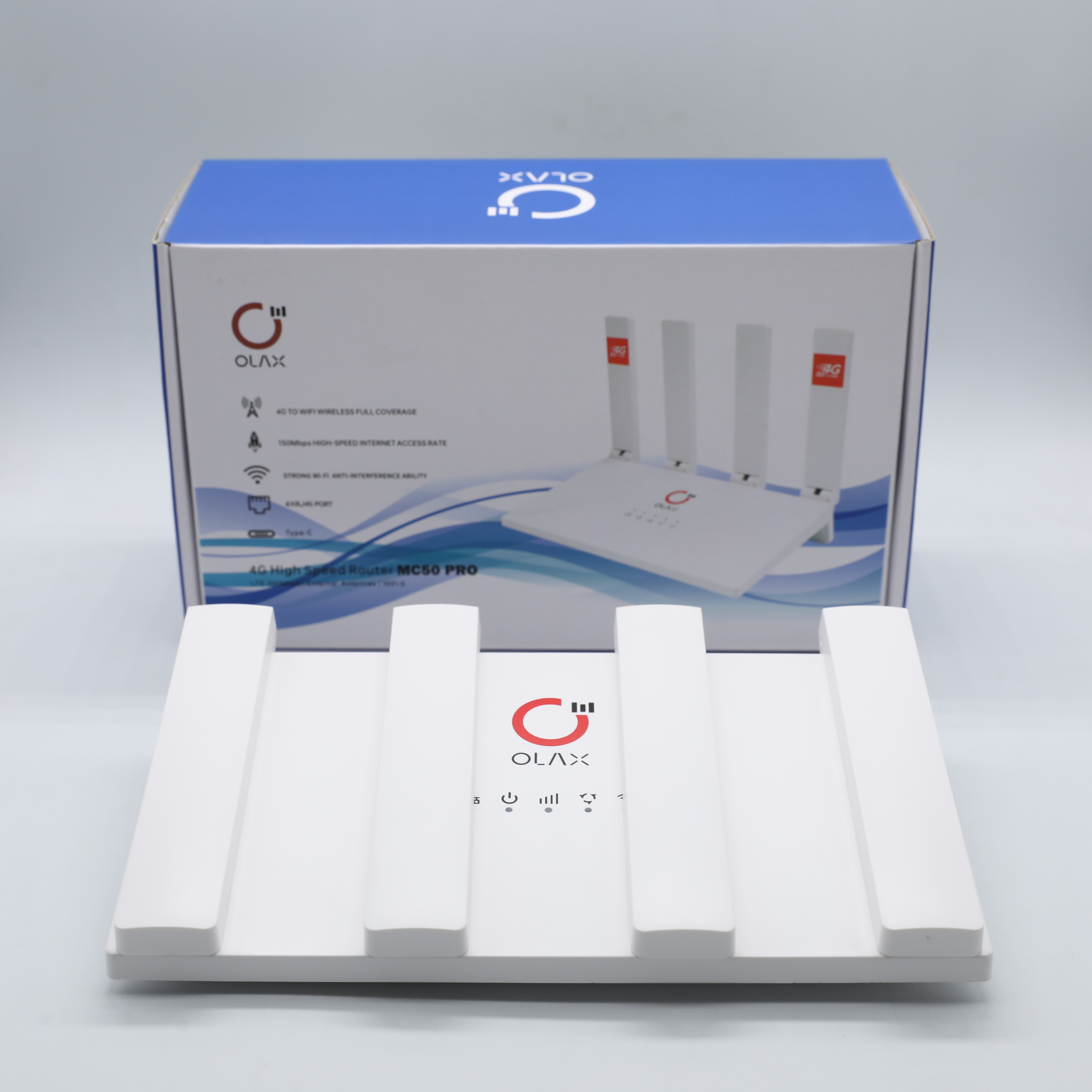 OLAX MC50 pro e sim card wireless 4g lte router cat4 CPE Modem for home router modem 4g lte sim card Hotspot wifi Router