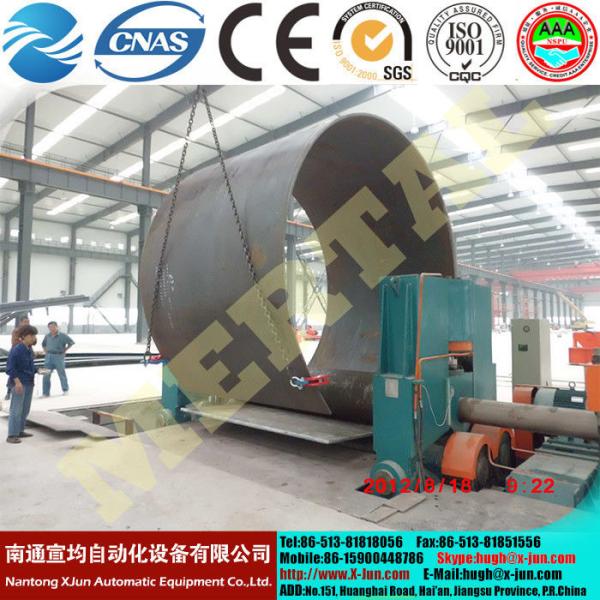 W11C-40X18000 Marine three-roller hydraulic plate bending machine, pressure head plate rolling machines