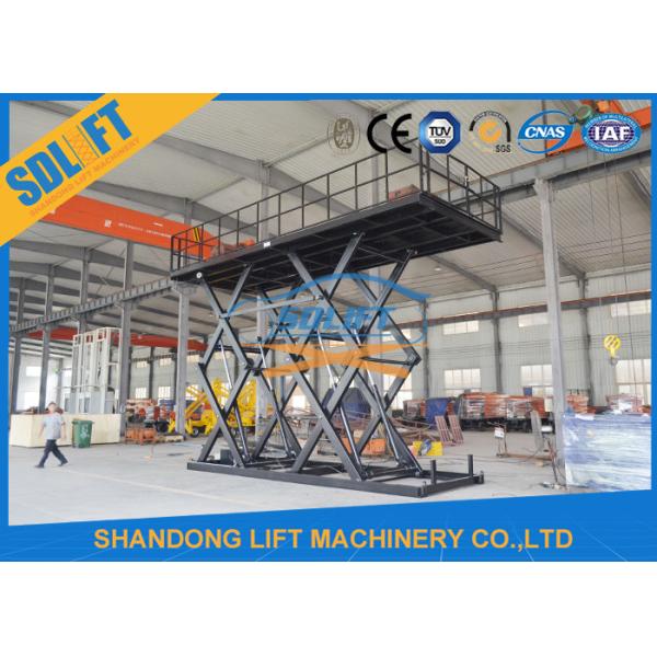 Quality 11kw 8000mm 8 Ton Stationary Hydraulic Scissor Lift for sale