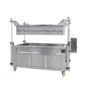 China 600L Industrial Electric Deep Fryer Machine Automatic Lifting Square Basket wholesale