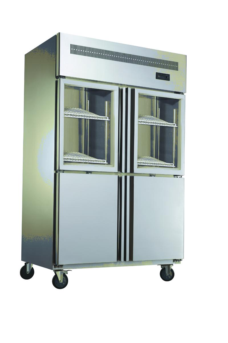 Hotel / Kitchen Commercial Upright Freezer With Air Cooling