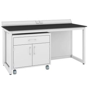 China School Laboratory Furniture Work Bench Pharmaceutical Lab Furniture Floor Mounted wholesale