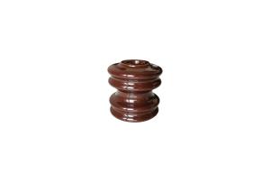 China Transmission Line 9kN ANSI 53-1 Porcelain Spool Insulators wholesale