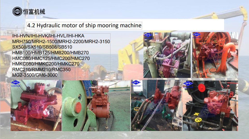 Marine Hydraulic Motor Piston Ring AMC RMC RMM TMC TMK Crane RMC-350A-L-22Y