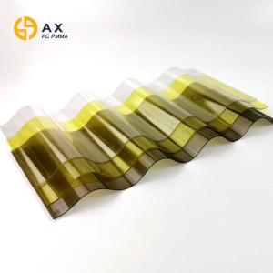 China UV Coated Frosted Transparent Corrugated Greenhouse Panels wholesale