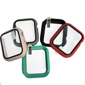 China Hard Silicone Watch Strap 38 - 40mm 42 - 44mm Apple Watch Bumper Case wholesale