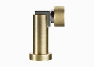 China Pure Brass Non Perforated Anti Collision Door Stop , Bathroom Door Stopper Gate Resistor wholesale