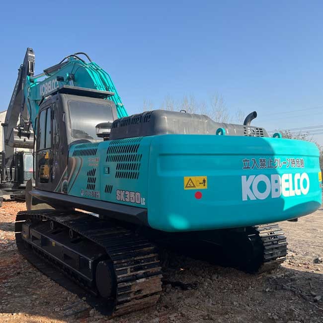 Used Kobelco SK350LC Crawler Excavator 35 Tons With 1.6m³ Bucket Capacity