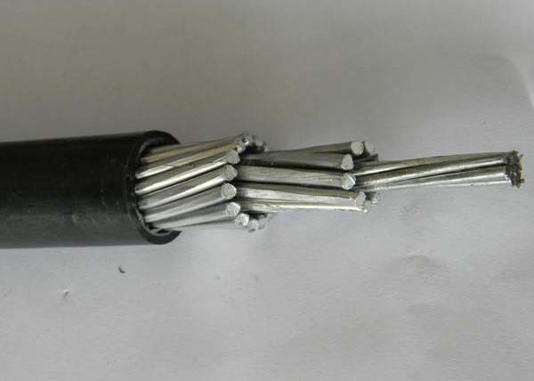 600V PE Insulation 75 °C AL Conductor 4/0 AWG Covered Line Cable Sun Resistant Overhead Cable