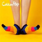 Colorful design high quality breathable summer AZO-free OEM ship socks for women