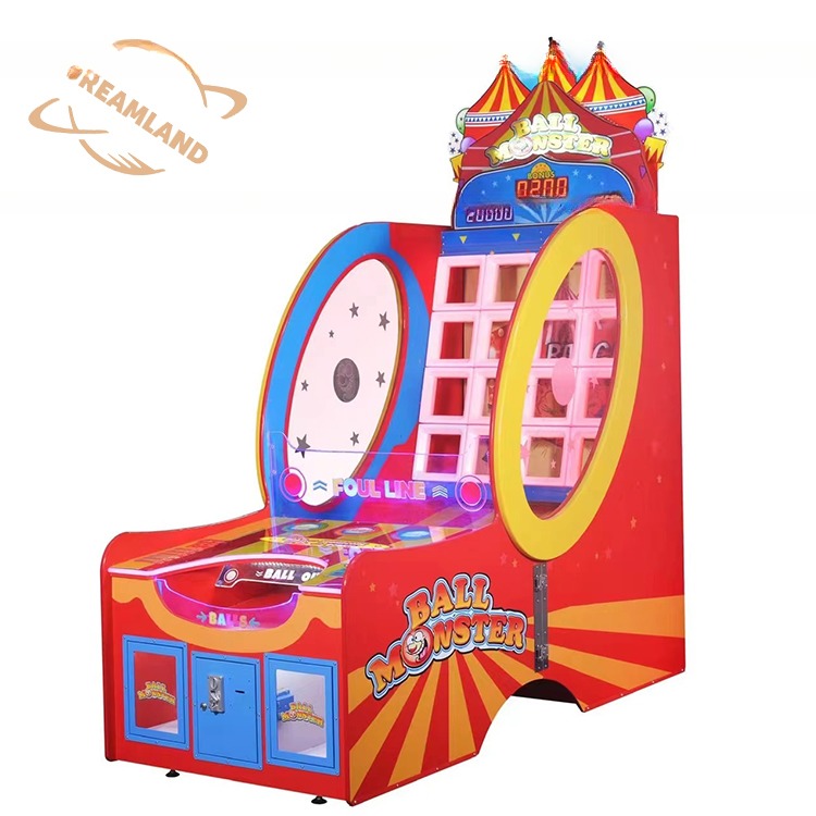 Luxury Ball Monster Game Ticket Redemption Game Machine 220V/60W