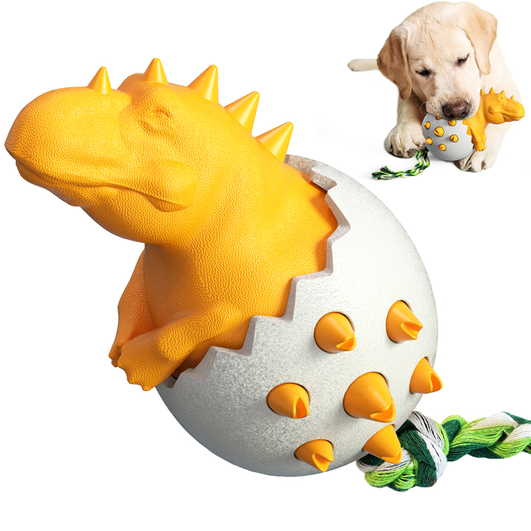TPR Indestructible Cute Pet Toys Aggressive Chewer Dog Toys