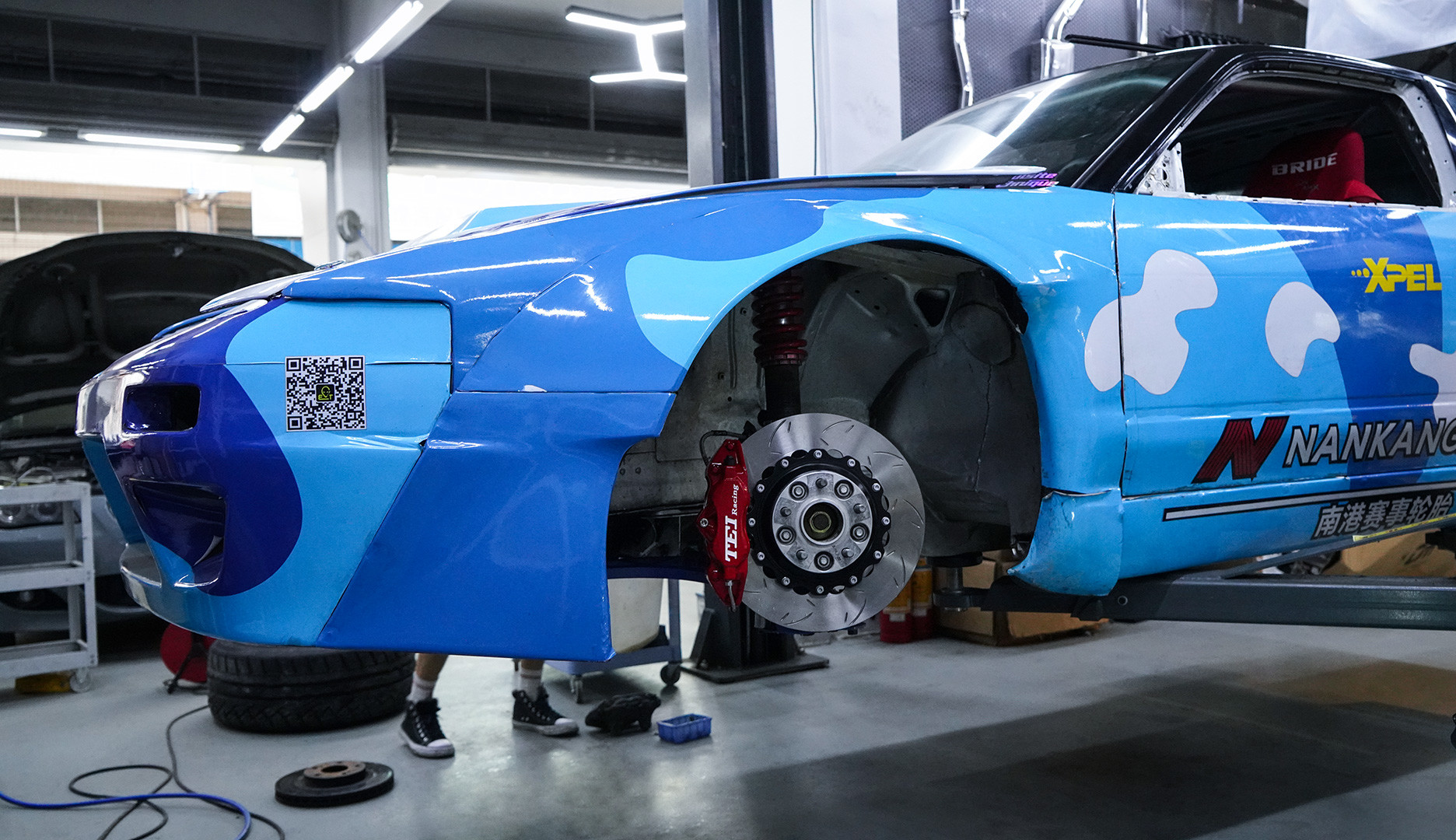 Abrasion Resistant 4 Piston Forged Caliper Big Brake Kit For Performance Cars Nissan S13/S14