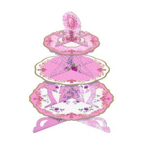 China Dessert Three Layers Disposable Party Paper Cupcake Stand wholesale
