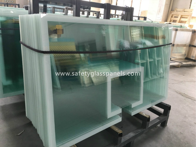 Super Toughened Safety Glass Basketball Backboard Wall Mount For Buildings