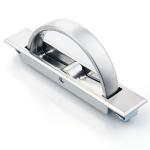 Quarter Turn Hidden Cabinet Handles , Cylinder Cabinet Handle Locks
