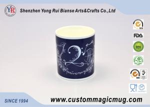 China Porcelain Personalised Colour Changing Mugs , Heat Change 11oz Mugs wholesale