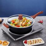 Hot Selling Maifan Stone Coating Saute Pans Aluminum Frypan Non Stick Deep