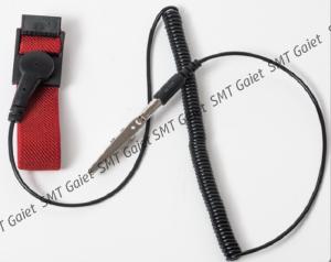 China PU Line Claret Esd Wrist Strap Stretching About 1.8M wholesale