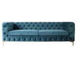 220*85*75cm European Modern Chesterfield Sofa Set
