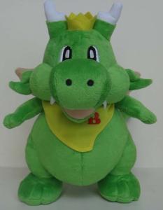 China Green Dino Dragon Plush Toys wholesale