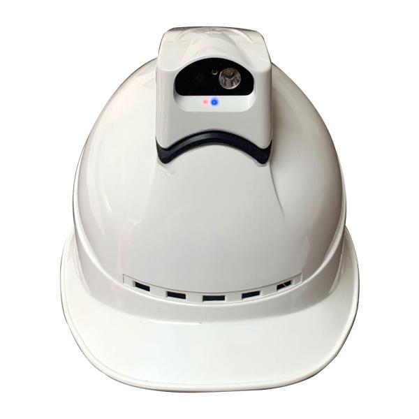 Construction Safety Helmets mounted Video Camera 4G GSM Android GPS Live
