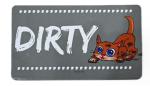 Waterproof Clean Dirty Dishwasher Magnet Funny Sign For Home dish washing