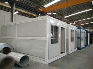 China Galvanized Steel Frame Fireproof Foldable Container House wholesale