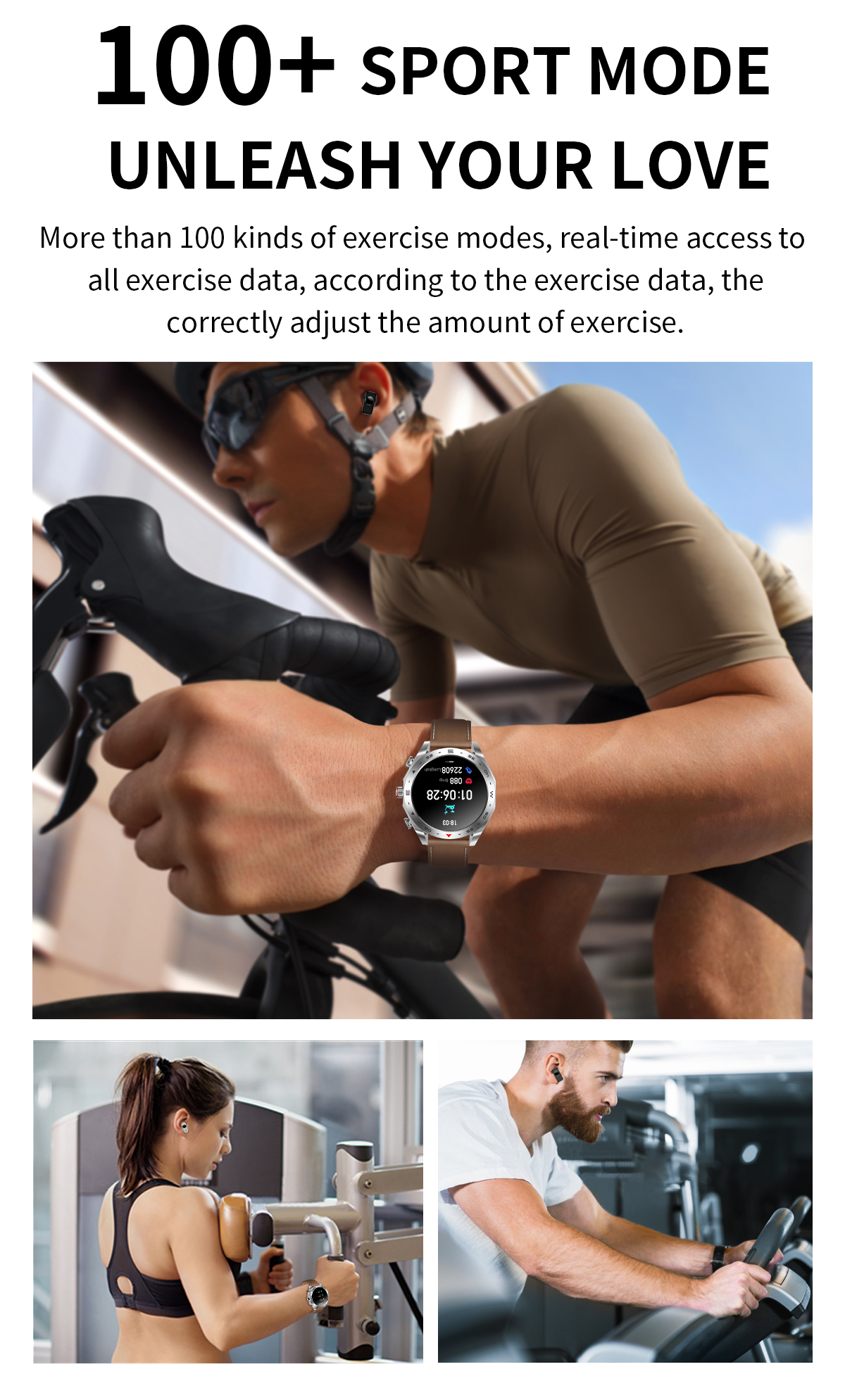 IPS Screen TWS Smart Watch Wireless Earbuds And Calories Tracker Smartwatch 2 In 1 Earphone