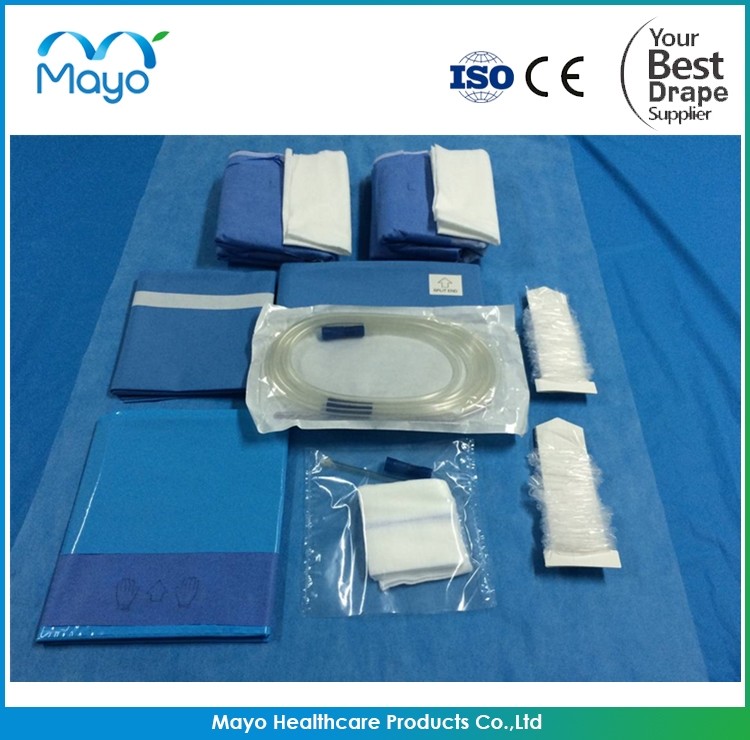 Dental Clinic Disposable Sterile Implant Drape Kits ( ALL IN ONE）