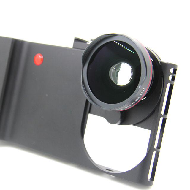 HD Wide Angle Cell Phone Wide Angle Lens 0.45X Black Universal Smartphones