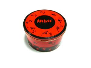 China Red Airtight Food Grade Tin Containers For Coffee / Medicine wholesale
