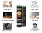 Yellow Strong Metal Joints Adhesive Sealant 300ML Nail Free Adhesive
