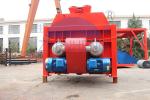 Forced Twin Shaft JS1500 Concrete Mixer Durable For Hzs90 Concrete Mixing Plant