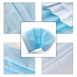 Non Woven Disposable Blue Surgical Medical Face Mask Disposable Mouth Cover 3