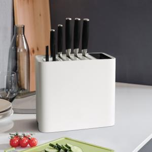China Kitchen Dry UV Disinfecting Electric Knife Holder Block With Sharpener wholesale