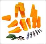 Long Tiger Bulldozer Fish Scale Bucket Teeth for Volvo Forging or Casting