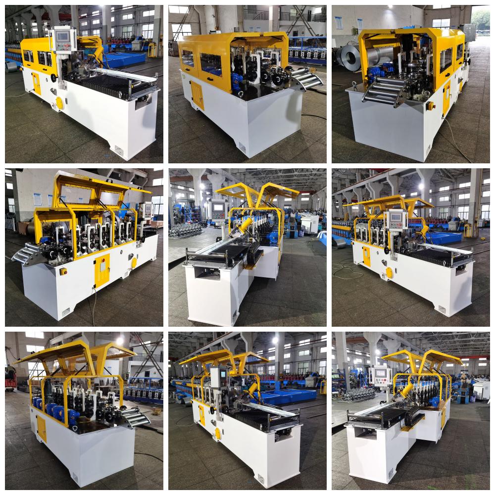 Cold Omega Roll Forming Machine For CD UW CW Profiles