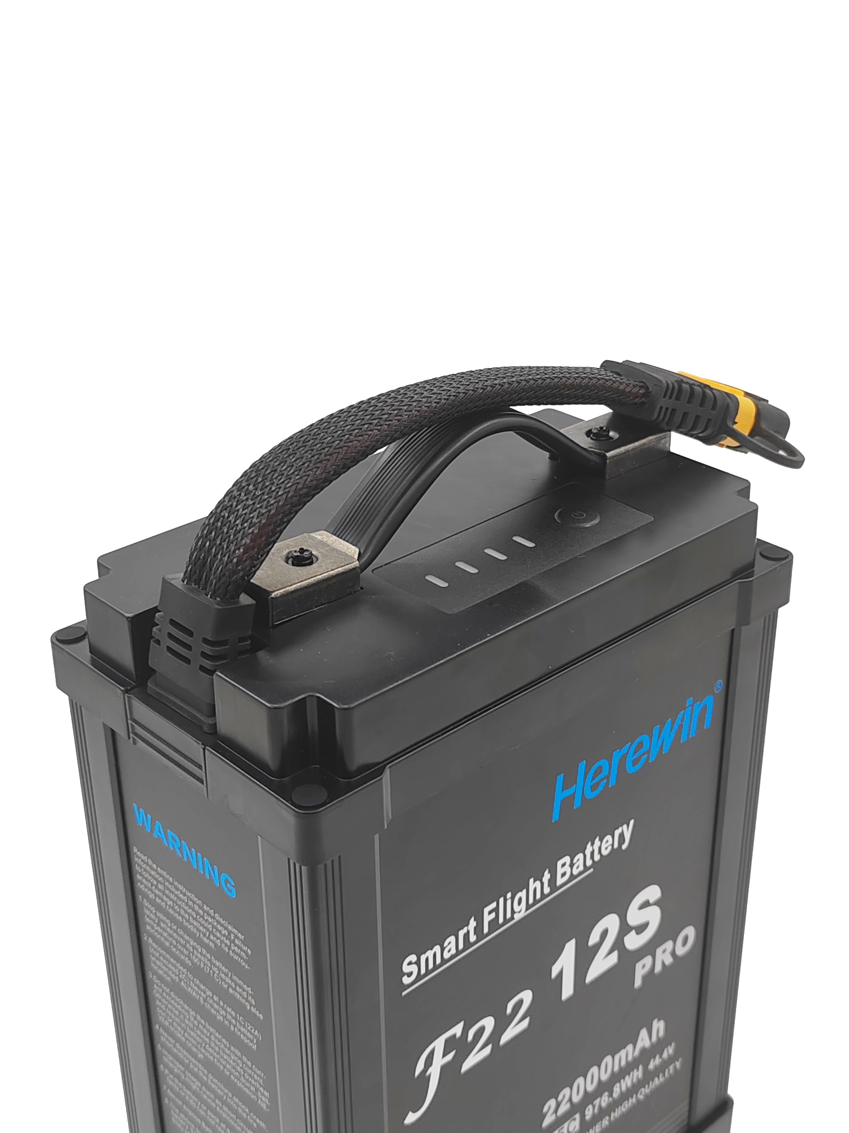 Longer Lifespan Herewin 12s 22000mah Lipo Battery 44.4V 976.8wh 22AH 25C Drone Sprayer
